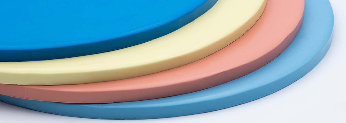Variety of silicone rubber compounds by CABE Srl for spin casting